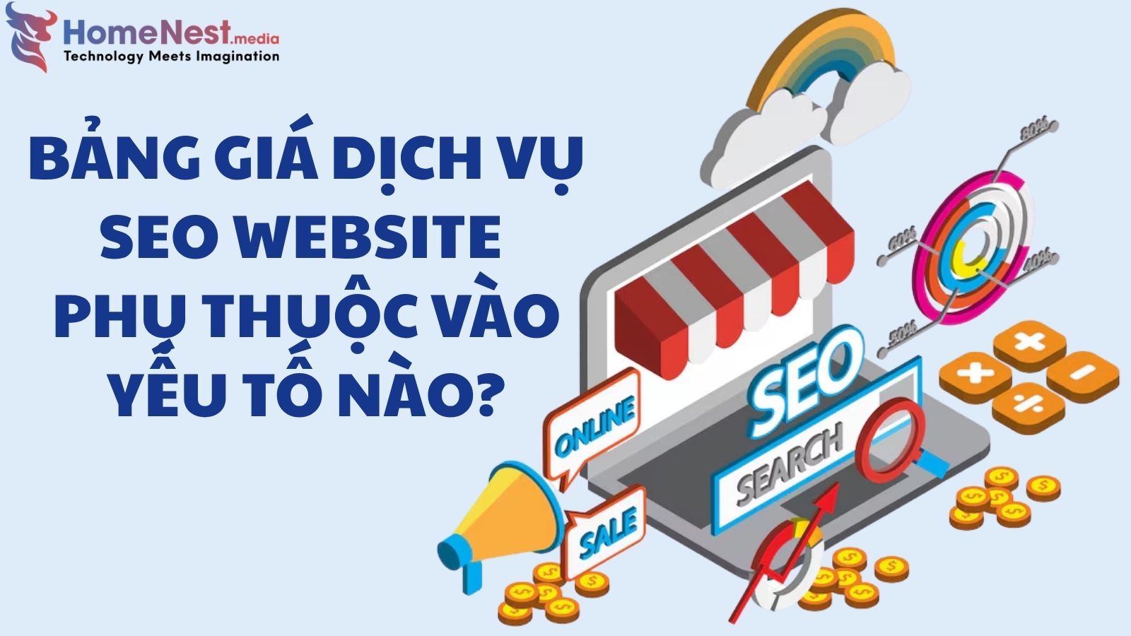 Bảng giá dịch vụ SEO website phụ thuộc vào yếu tố nào