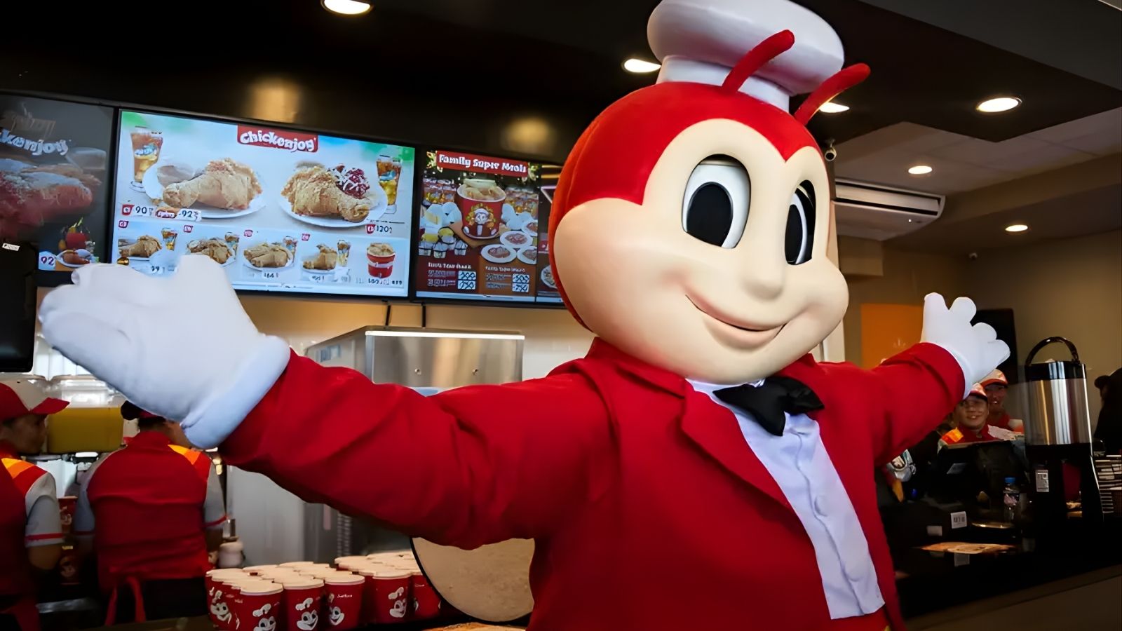 Mascot Jollibee Chú Ong Jollibee