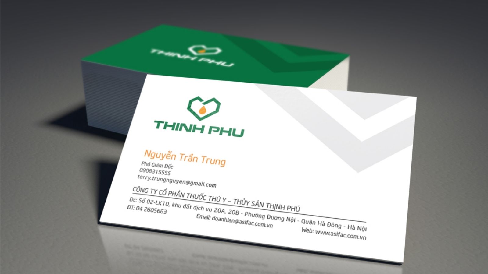 Logo thương hiệu dược phẩm thú y Thịnh Phú