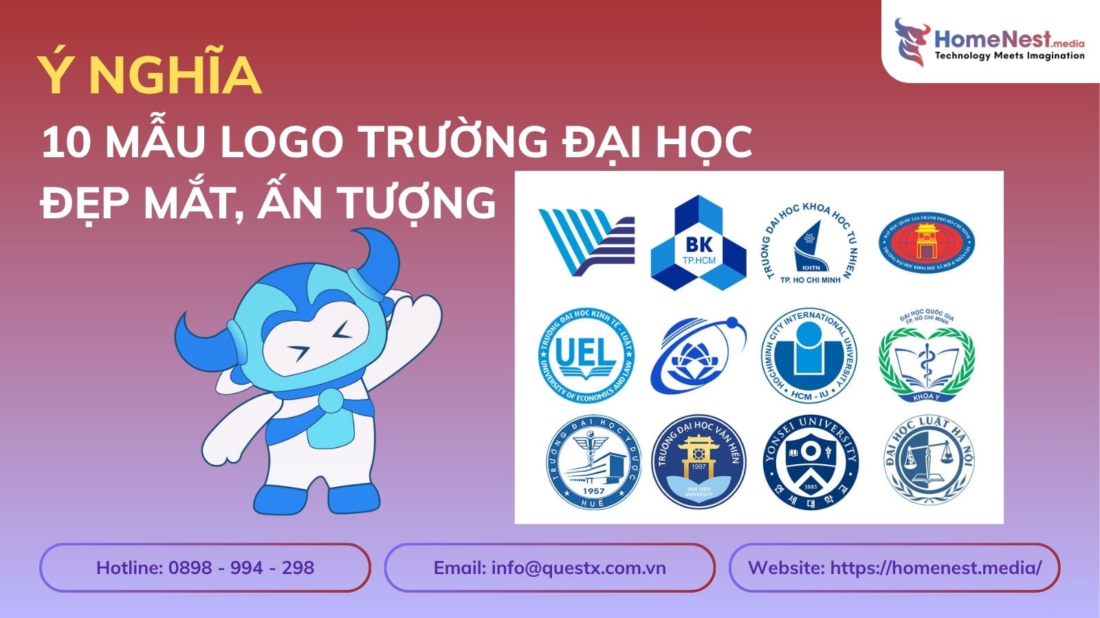 Ý nghĩa 10 Mẫu logo trường đại học đẹp mắt, ấn tượng