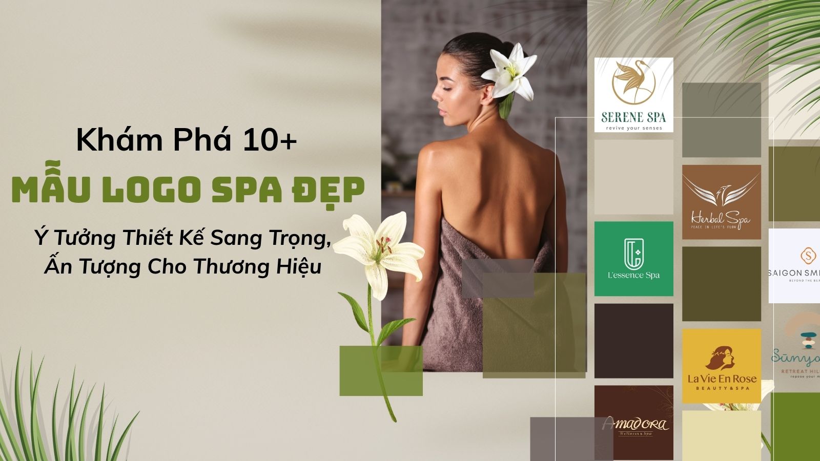 Ý nghĩa của logo trong ngành spa