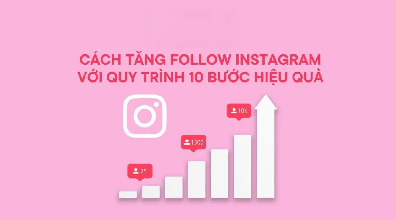 10 Bước Hiệu Quả Giúp Tăng Follow Instagram Nhanh Chóng