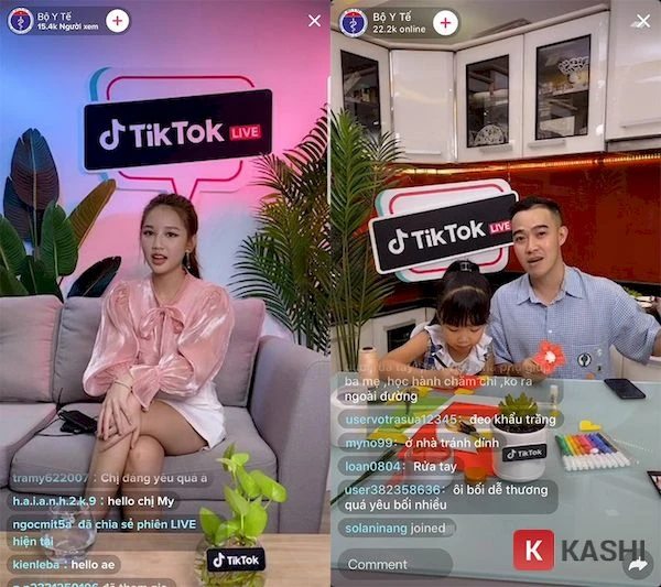 huong dan livestream tren Tiktok