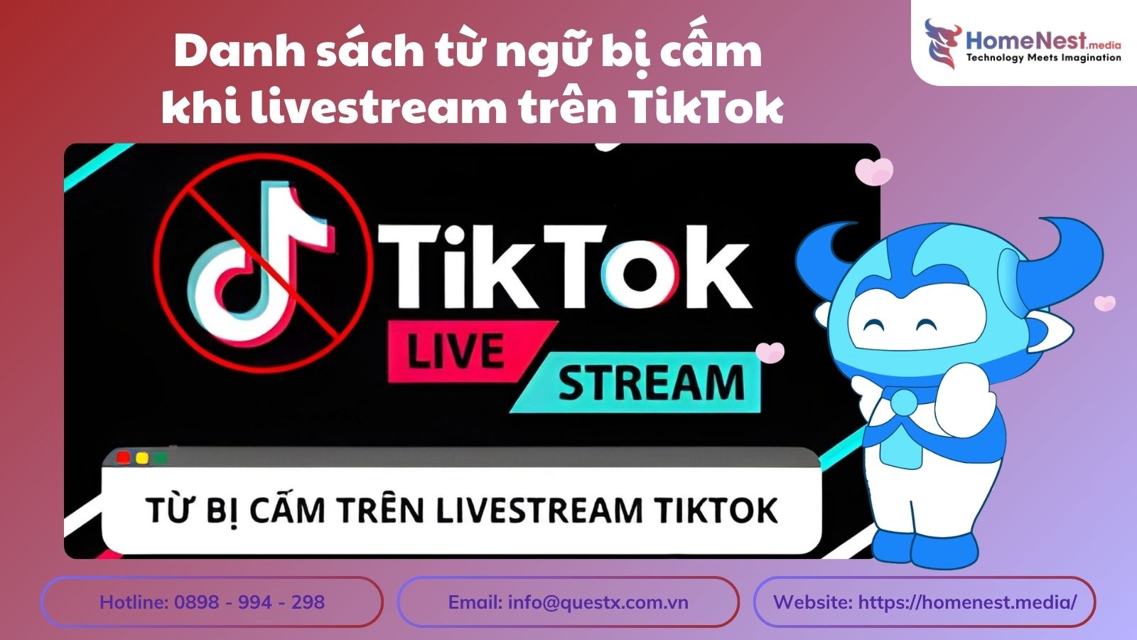 Danh sách từ ngữ bị cấm khi livestream trên TikTok