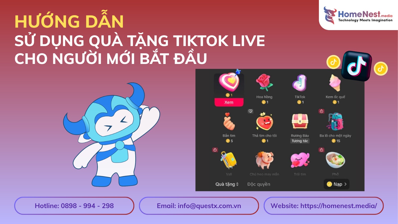 Hướng dẫn sử dụng quà tặng TikTok Live cho người mới bắt đầu