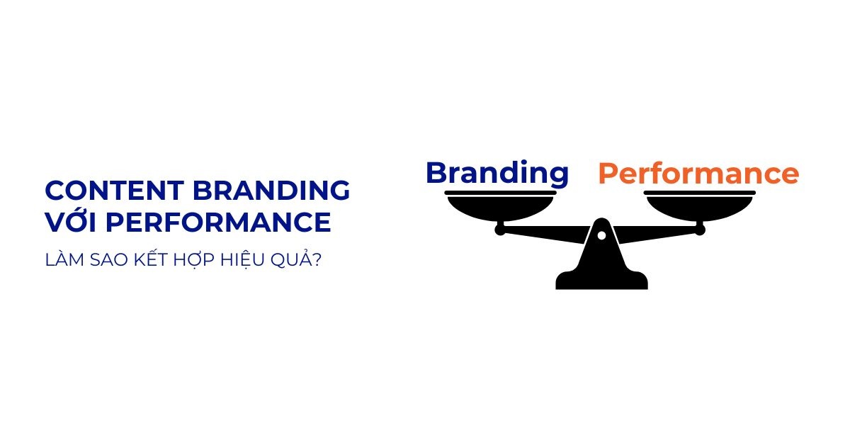 content branding vs performance