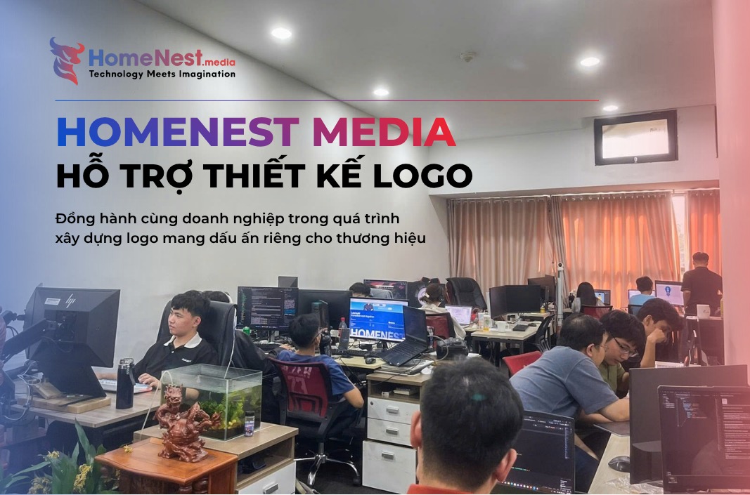 HomeNest Media hỗ trợ doanh nghiệp thiết kế logo chuyên nghiệp HomeNest Media hỗ trợ doanh nghiệp thiết kế logo chuyên nghiệp