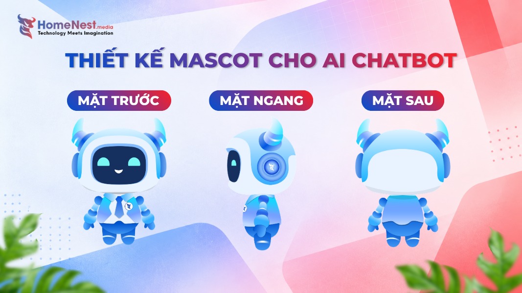 Thiết kế mascot cho AI chatbot Thiết kế mascot cho AI chatbot
